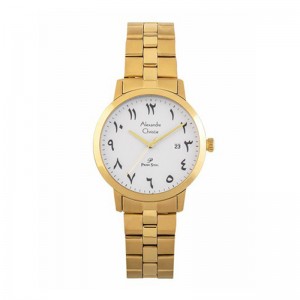 Alexandre Christie AC 1007 Gold White Lady Arabian Chain LDBGPSLBA